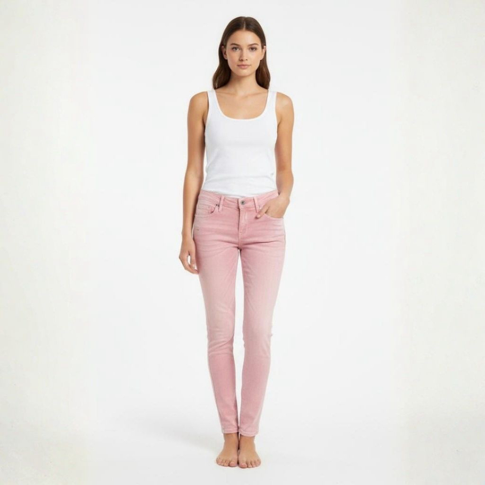 Calvin Rucker The Heartbreaker Pink Skinny Jeans - Size 24